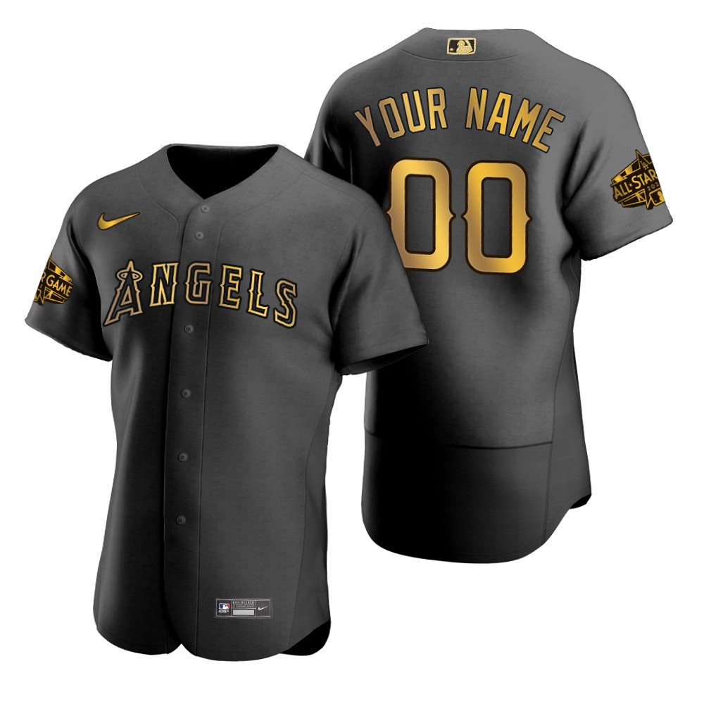 Los Angeles Angels Custom Authentic Black 2022 MLB All-Star Game Jersey