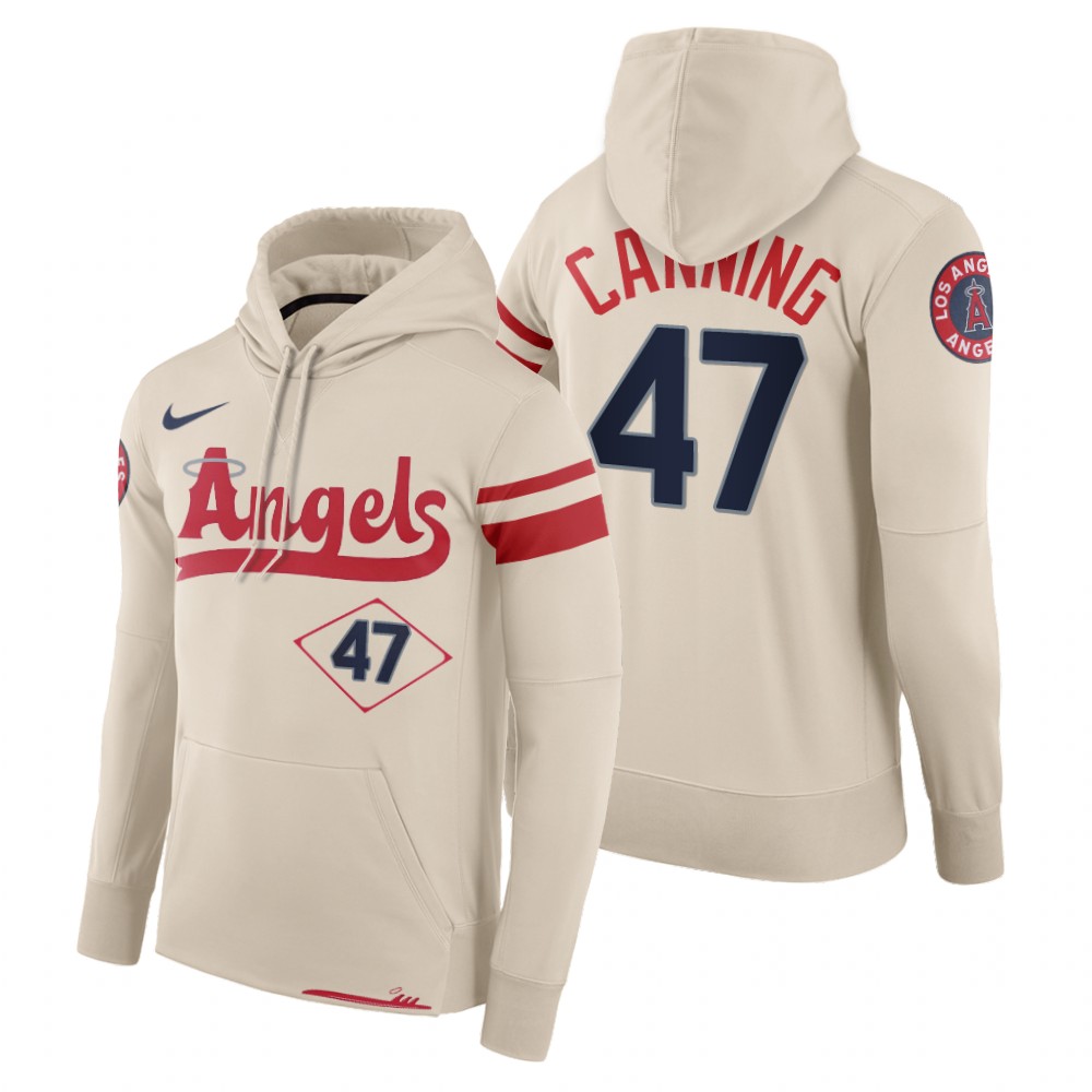 Los Angeles Angels Griffin Canning Cream 2022 City Connect Hoodie Los Angeles Angels Griffin Canning Cream 2022 City Connect Hoodie