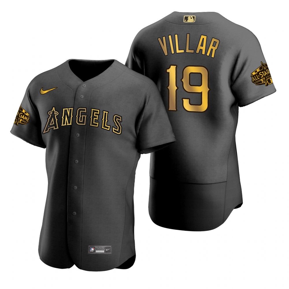 Los Angeles Angels Jonathan Villar Authentic Black 2022 MLB All-Star Game Jersey