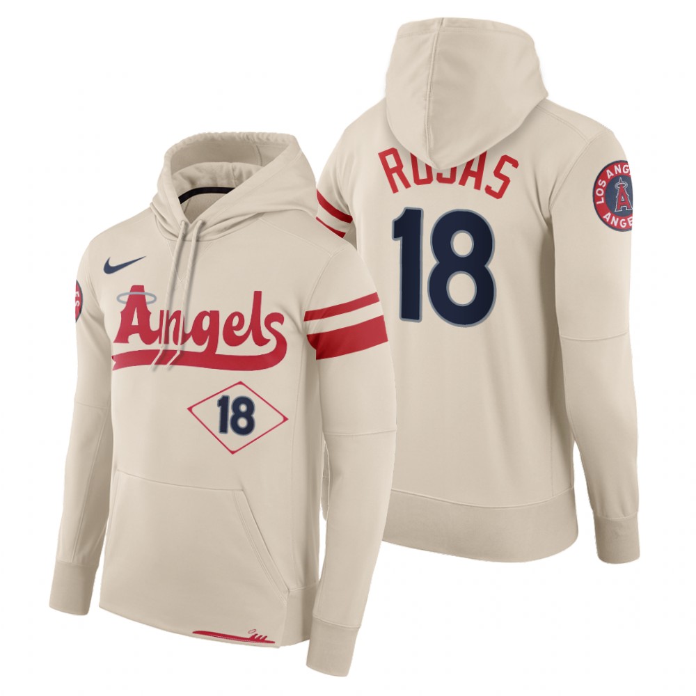 Los Angeles Angels Jose Rojas Cream 2022 City Connect Hoodie Los Angeles Angels Jose Rojas Cream 2022 City Connect Hoodie