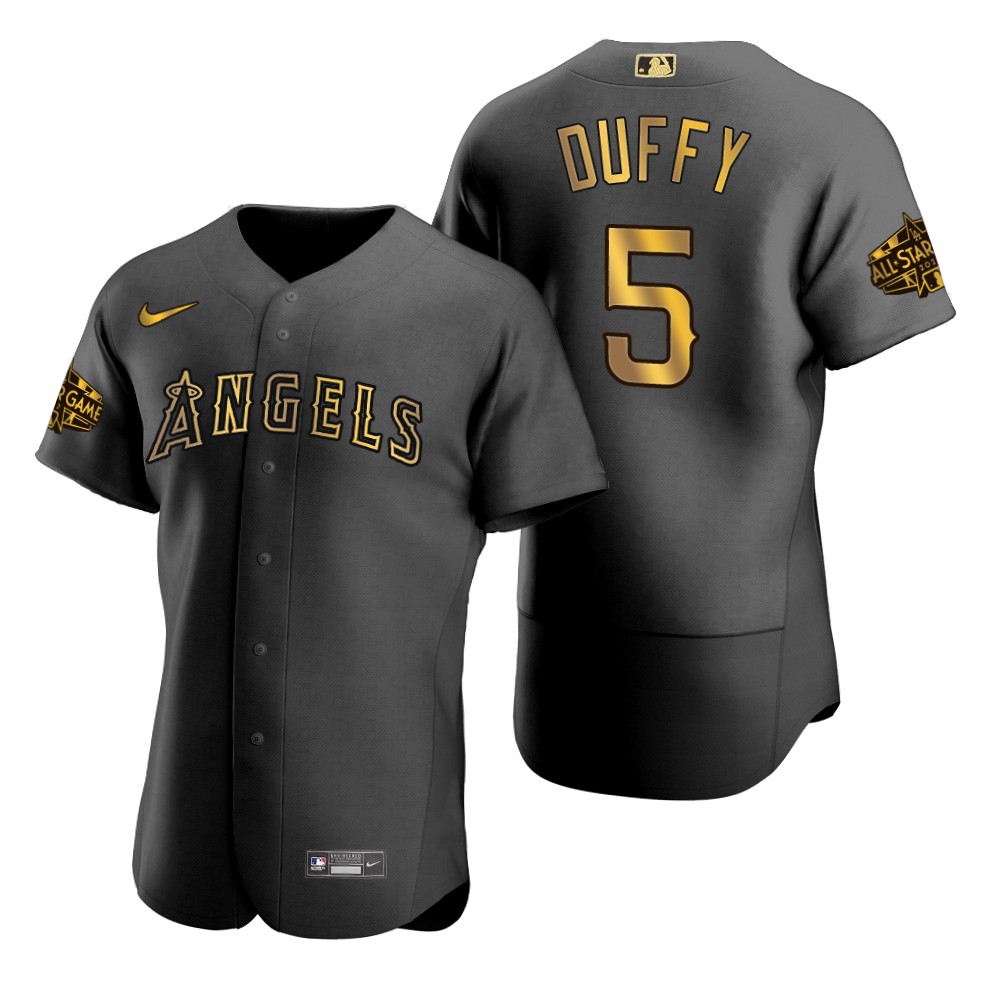 Los Angeles Angels Matt Duffy Authentic Black 2022 MLB All-Star Game Jersey