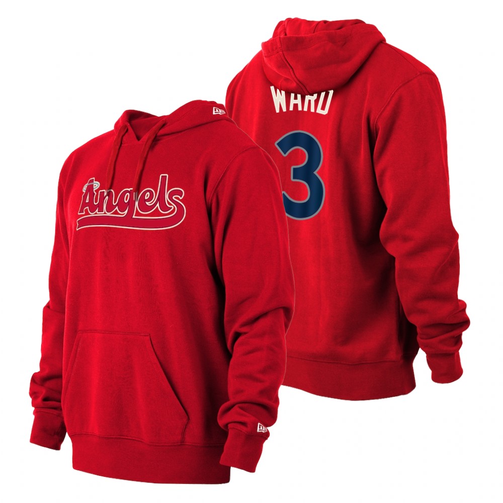 Los Angeles Angels Taylor Ward Red 2022 City Connect Hoodie