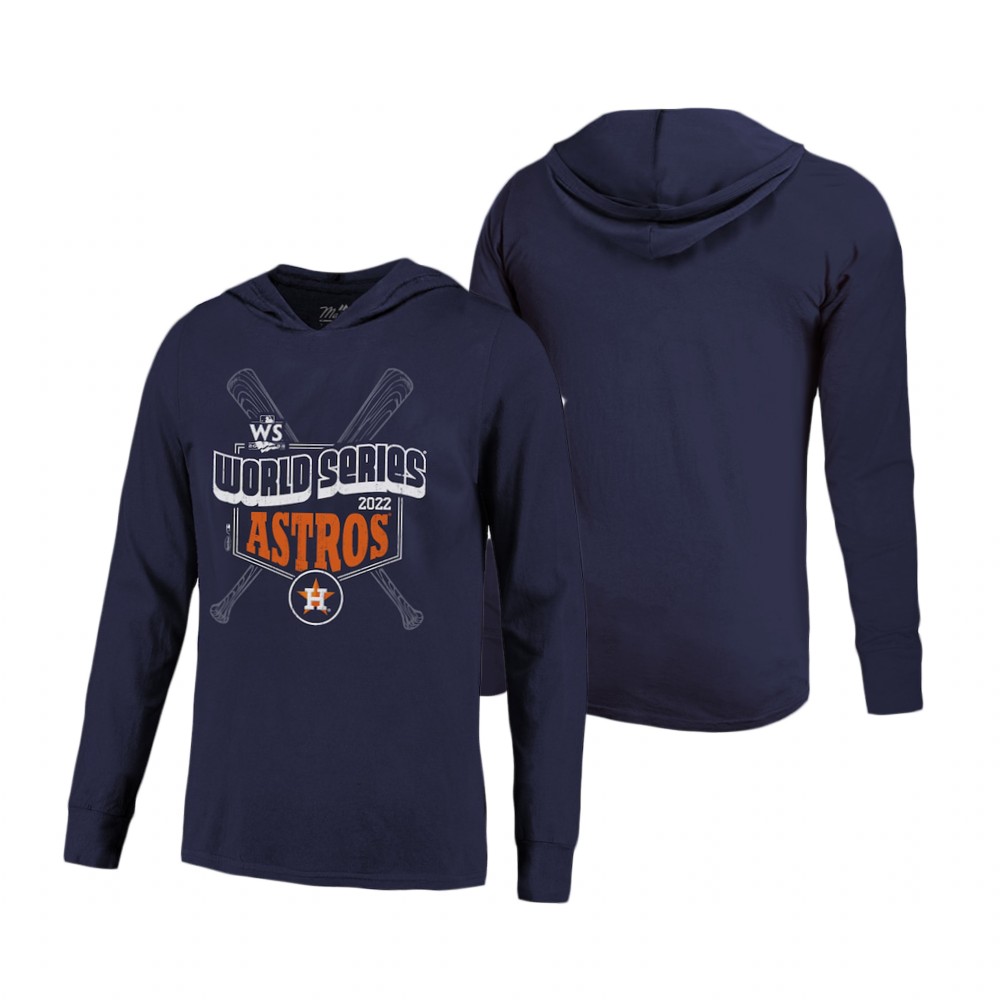Houston Astros Navy 2022 World Series Softhand Batter Up Hoodie Houston Astros Navy 2022 World Series Softhand Batter Up Hoodie