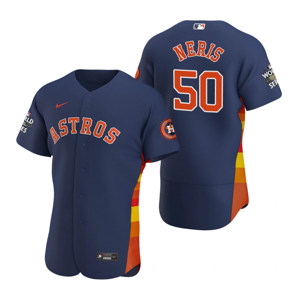 Houston Astros Hector Neris Navy 2022 World Series Authentic Jersey Houston Astros Hector Neris Navy 2022 World Series Authentic Jersey
