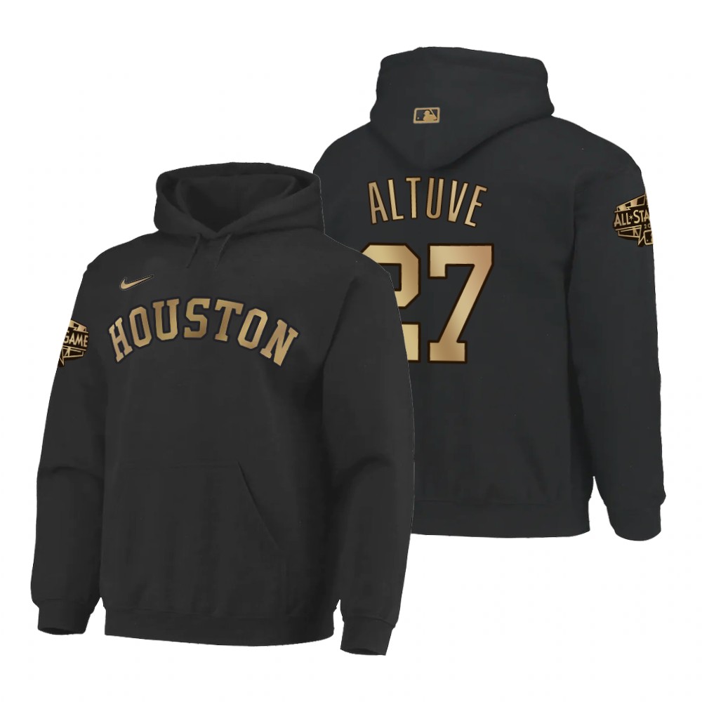 Houston Astros Jose Altuve Charcoal 2022 MLB All-Star Game Hoodie Houston Astros Jose Altuve Charcoal 2022 MLB All-Star Game Hoodie