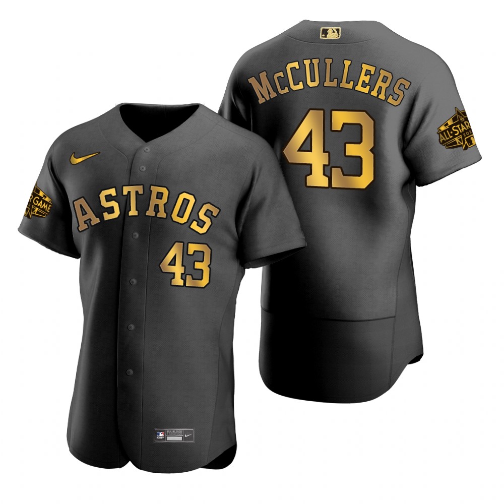Houston Astros Lance McCullers Authentic Black 2022 MLB All-Star Game Jersey Houston Astros Lance McCullers Authentic Black 2022 MLB All-Star Game Jersey