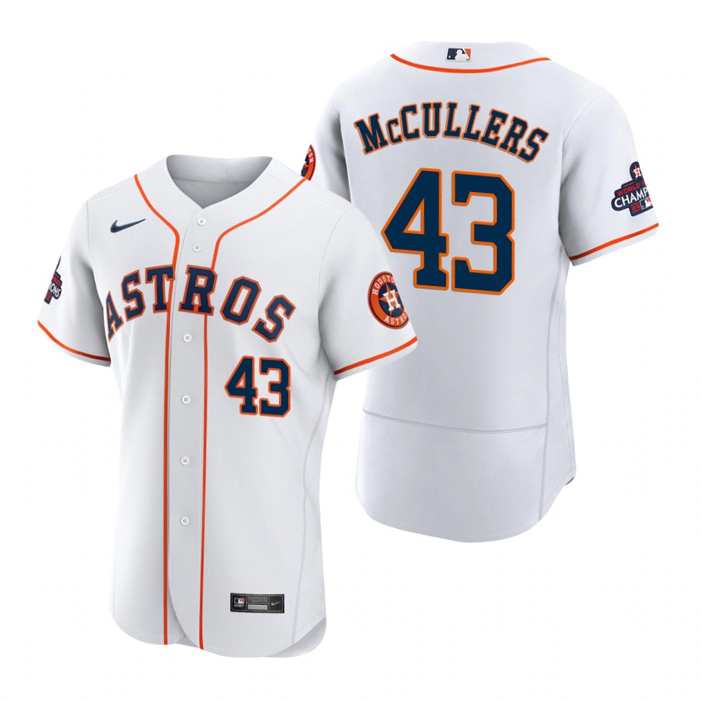 Houston Astros Lance McCullers White 2022 World Series Champions Authentic Jersey
