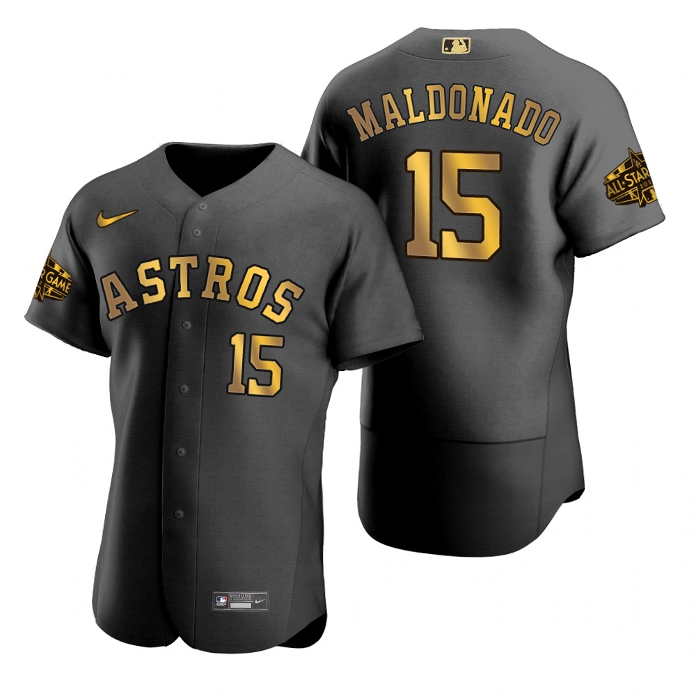 Houston Astros Martin Maldonado Authentic Black 2022 MLB All-Star Game Jersey