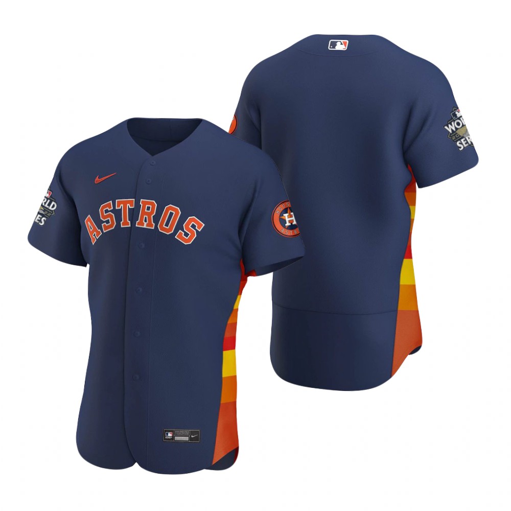 Houston Astros Navy 2022 World Series Authentic Jersey Houston Astros Navy 2022 World Series Authentic Jersey