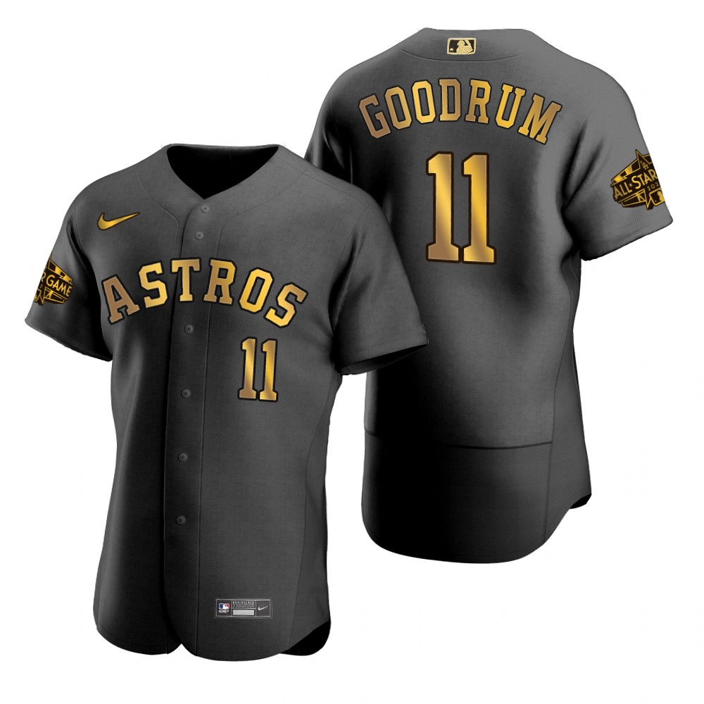 Houston Astros Niko Goodrum Authentic Black 2022 MLB All-Star Game Jersey Houston Astros Niko Goodrum Authentic Black 2022 MLB All-Star Game Jersey