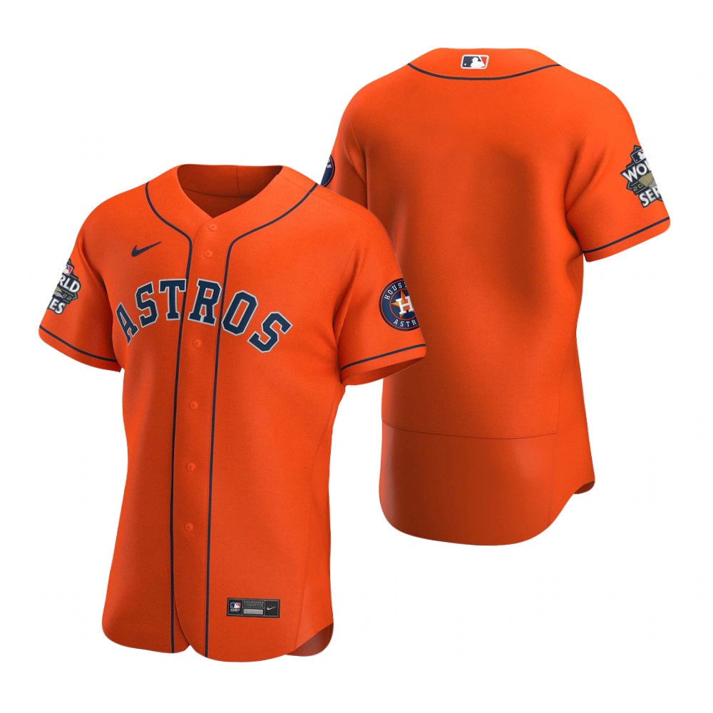 Houston Astros Orange 2022 World Series Authentic Jersey Houston Astros Orange 2022 World Series Authentic Jersey
