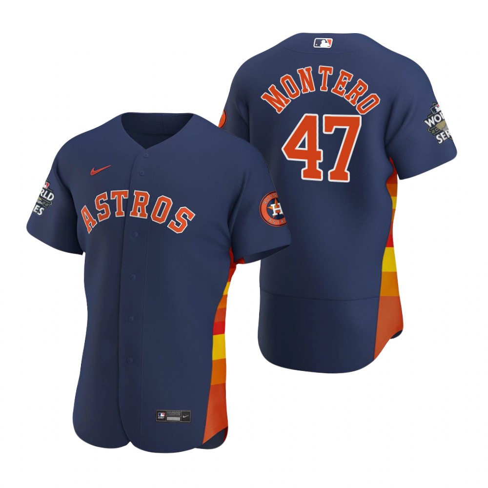 Houston Astros Rafael Montero Navy 2022 World Series Authentic Jersey Houston Astros Rafael Montero Navy 2022 World Series Authentic Jersey