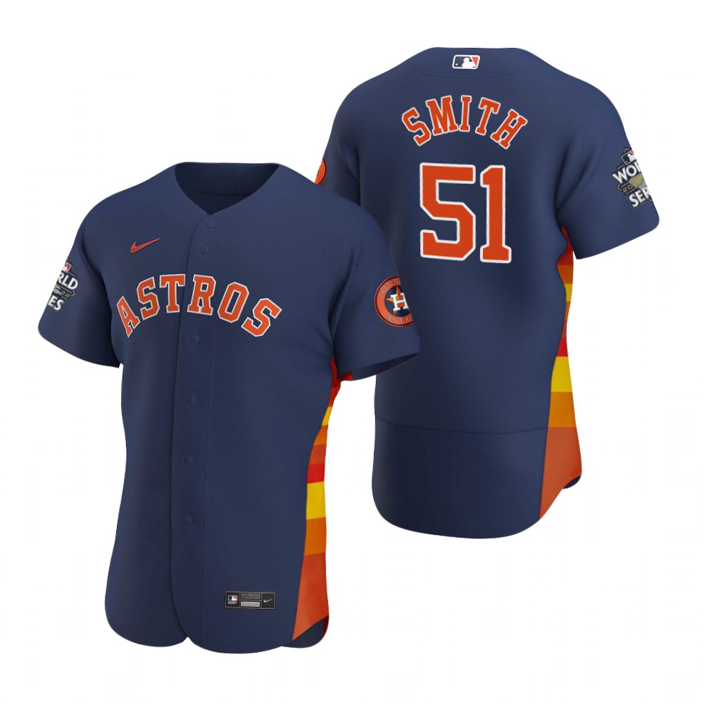 Houston Astros Will Smith Navy 2022 World Series Authentic Jersey Houston Astros Will Smith Navy 2022 World Series Authentic Jersey