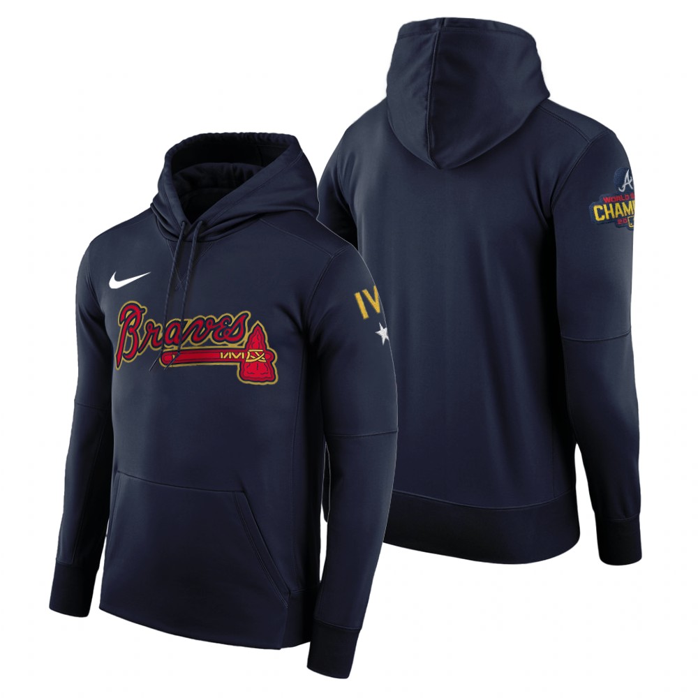 Atlanta Braves Navy 2022 Gold Program Hoodie Atlanta Braves Navy 2022 Gold Program Hoodie