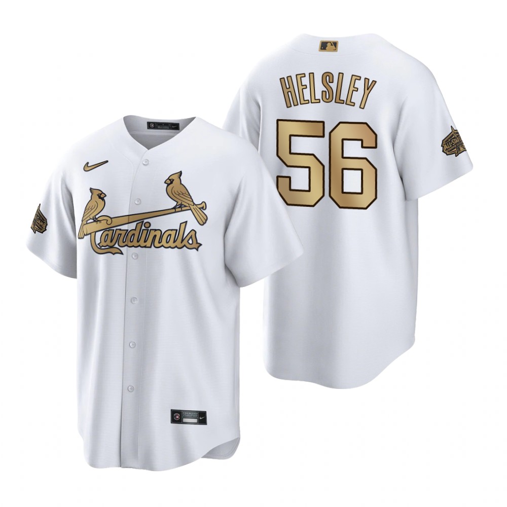 St. Louis Cardinals Ryan Helsley White 2022 MLB All-Star Game Replica Jersey St. Louis Cardinals Ryan Helsley White 2022 MLB All-Star Game Replica Jersey