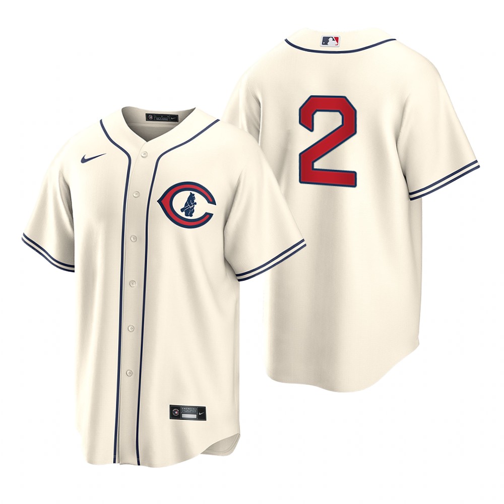 Nico Hoerner Chicago Cubs Cream 2022 Field of Dreams Replica Jersey Nico Hoerner Chicago Cubs Cream 2022 Field of Dreams Replica Jersey