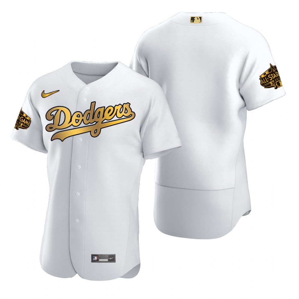 Los Angeles Dodgers White Gold 2022 MLB All-Star Game Jersey Los Angeles Dodgers White Gold 2022 MLB All-Star Game Jersey
