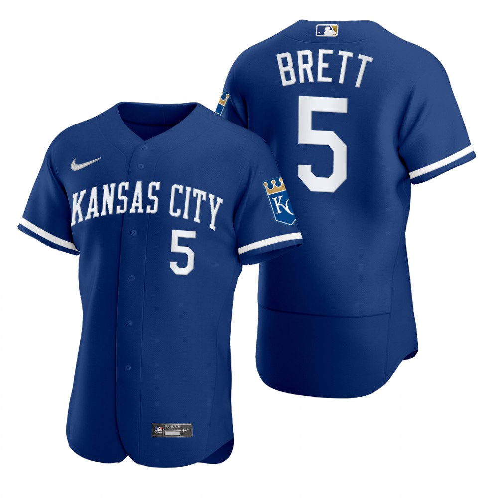 Men's Kansas City Royals George Brett Royal 2022 Authentic Jersey Men's Kansas City Royals George Brett Royal 2022 Authentic Jersey
