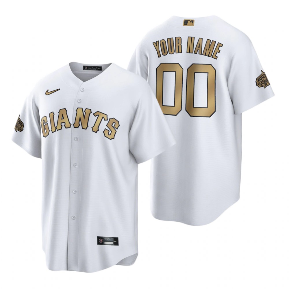 San Francisco Giants Custom White 2022 MLB All-Star Game Replica Jersey