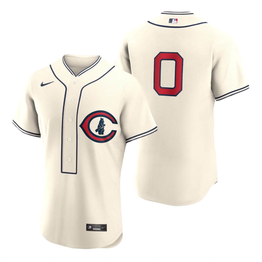 Men's Chicago Cubs Marcus Stroman Cream 2022 Field of Dreams Authentic Jersey