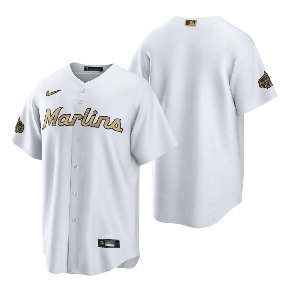 Miami Marlins White 2022 MLB All-Star Game Replica Jersey