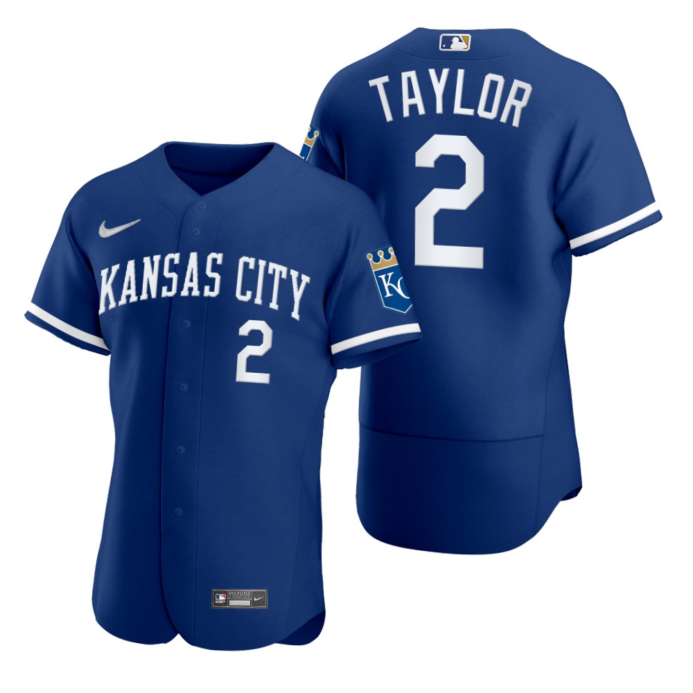 Men's Kansas City Royals Michael A. Taylor Royal 2022 Authentic Jersey Men's Kansas City Royals Michael A. Taylor Royal 2022 Authentic Jersey