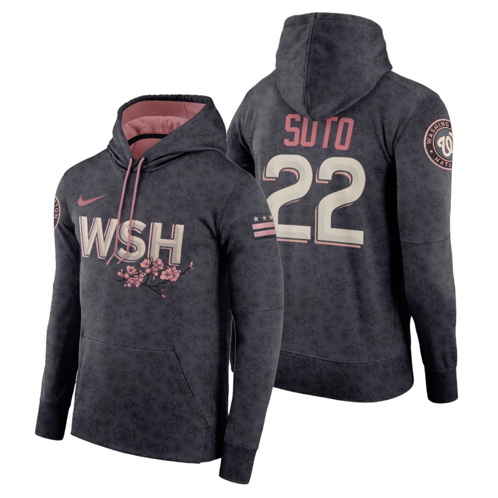 Washington Nationals Juan Soto Gray 2022 City Connect Hoodie Washington Nationals Juan Soto Gray 2022 City Connect Hoodie