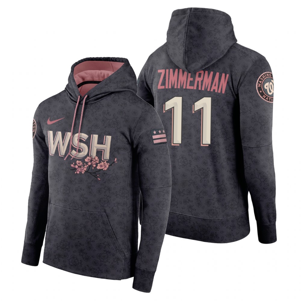 Washington Nationals Ryan Zimmerman Gray 2022 City Connect Hoodie Washington Nationals Ryan Zimmerman Gray 2022 City Connect Hoodie