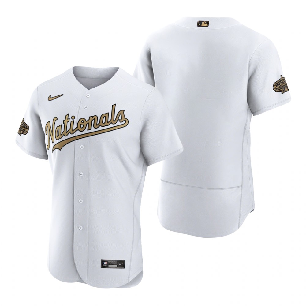 Men's Washington Nationals White 2022 MLB All-Star Game Authentic Jersey