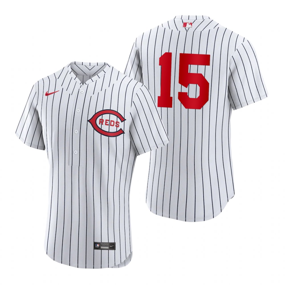 Men's Cincinnati Reds Nick Senzel White 2022 Field of Dreams Authentic Jersey Men's Cincinnati Reds Nick Senzel White 2022 Field of Dreams Authentic Jersey