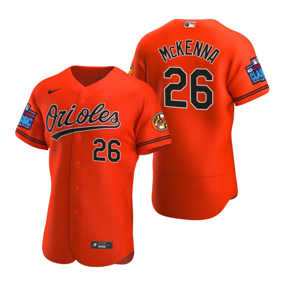 Baltimore Orioles Ryan McKenna Authentic Orange 2022 Little League Classic Jersey Baltimore Orioles Ryan McKenna Authentic Orange 2022 Little League Classic Jersey