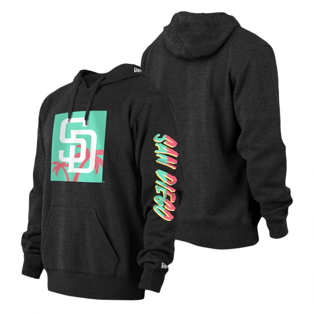 San Diego Padres Black 2022 City Connect Pullover Hoodie San Diego Padres Black 2022 City Connect Pullover Hoodie