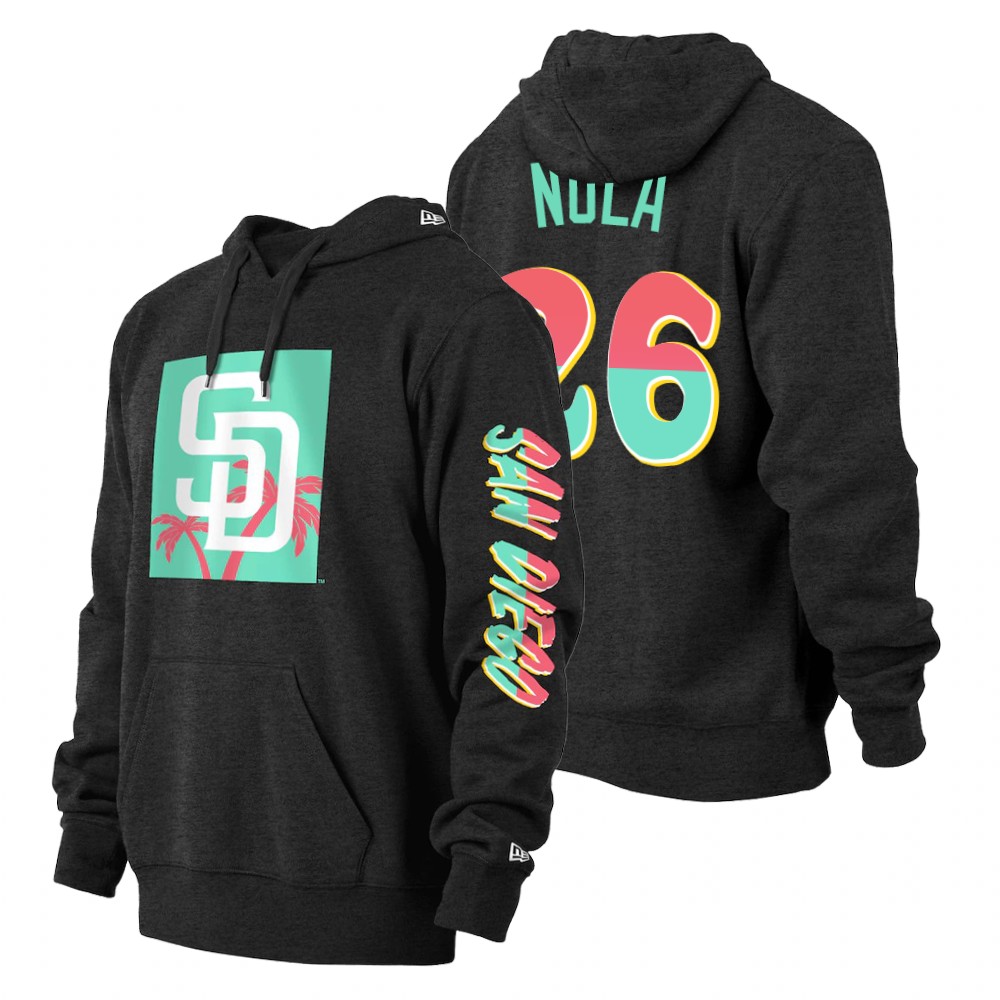 San Diego Padres Austin Nola Black 2022 City Connect Pullover Hoodie