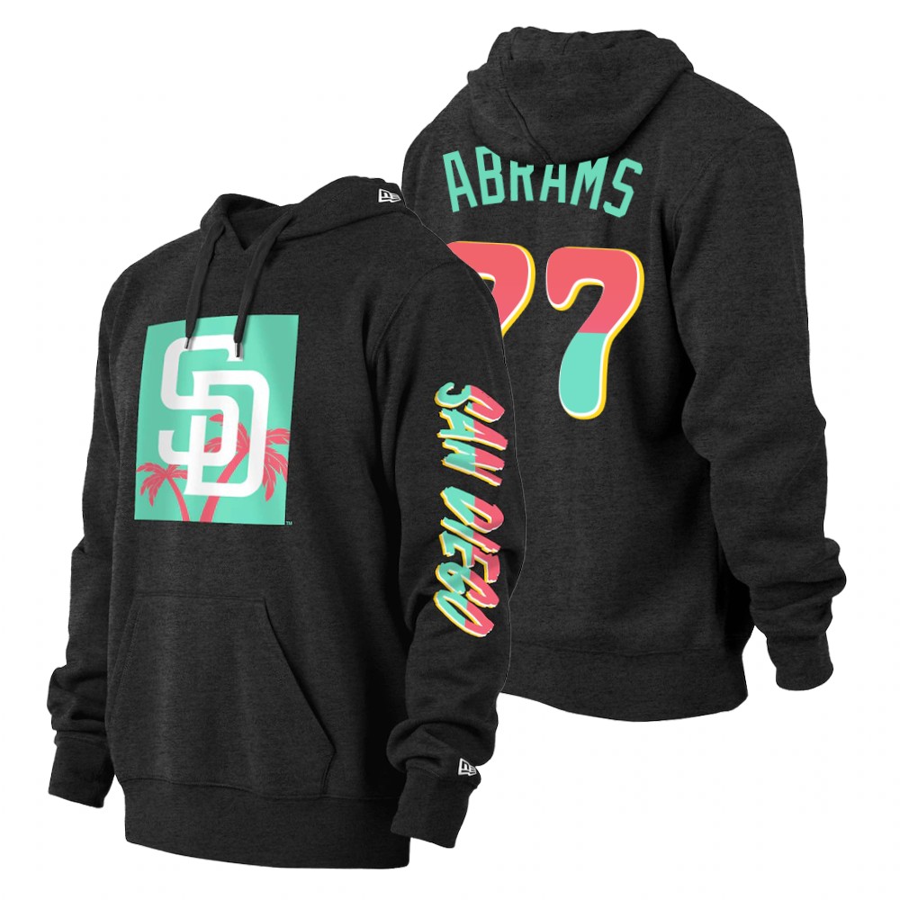 San Diego Padres C.J. Abrams Black 2022 City Connect Pullover Hoodie