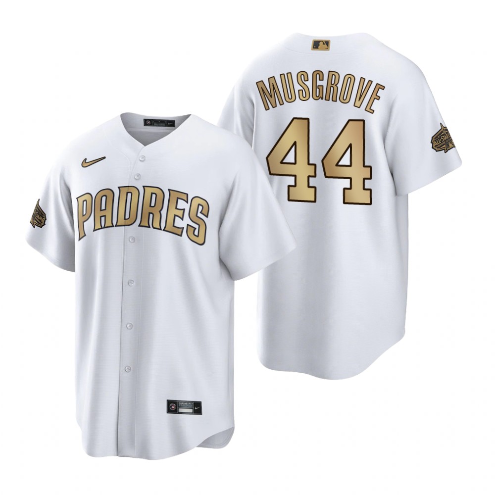 San Diego Padres Joe Musgrove White 2022 MLB All-Star Game Replica Jersey