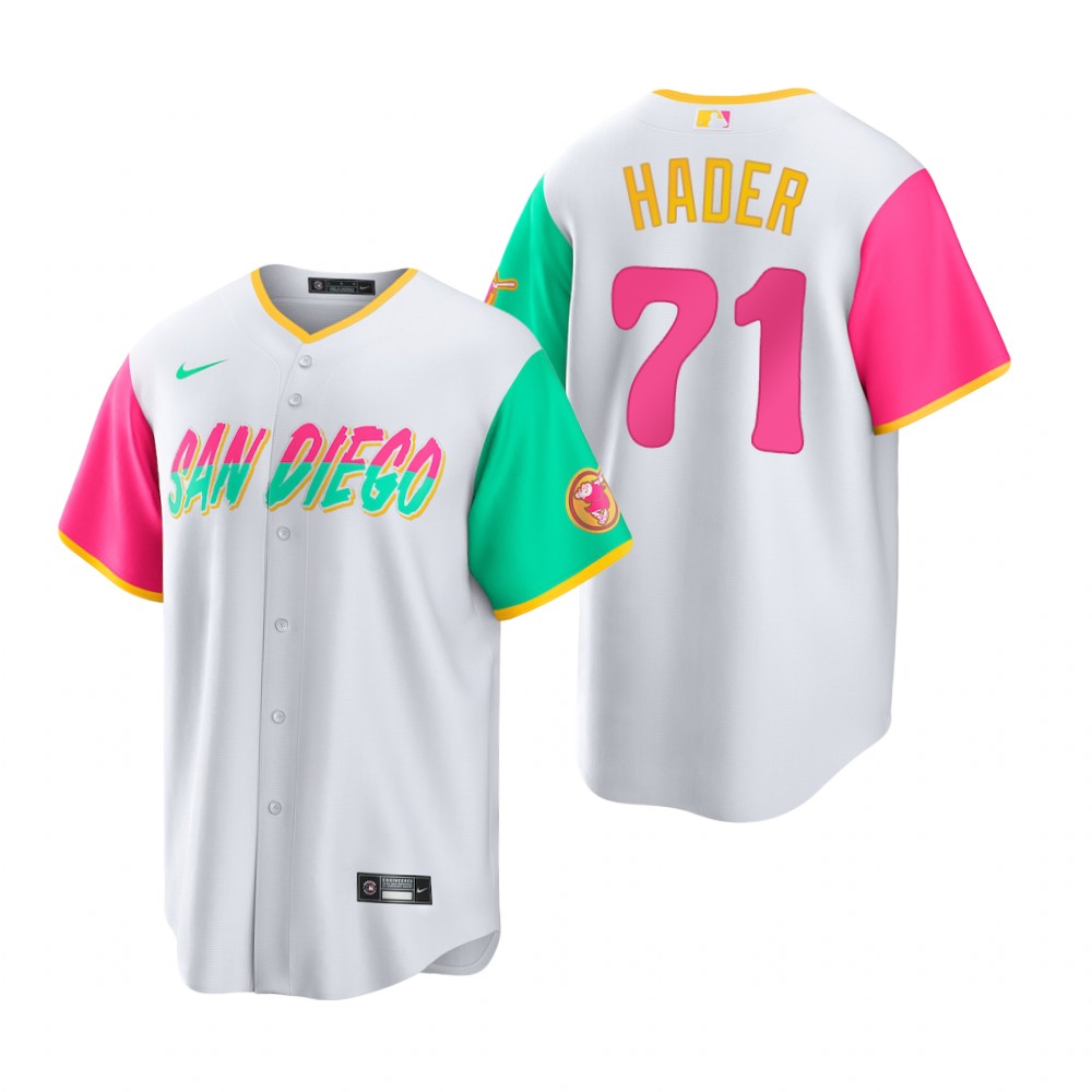 San Diego Padres Josh Hader White 2022 City Connect Replica Jersey San Diego Padres Josh Hader White 2022 City Connect Replica Jersey