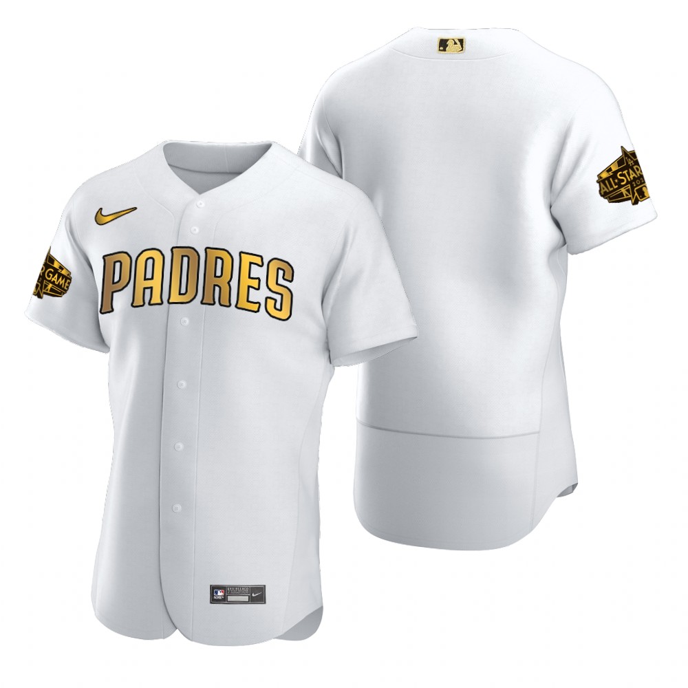 San Diego Padres White Gold 2022 MLB All-Star Game Jersey San Diego Padres White Gold 2022 MLB All-Star Game Jersey