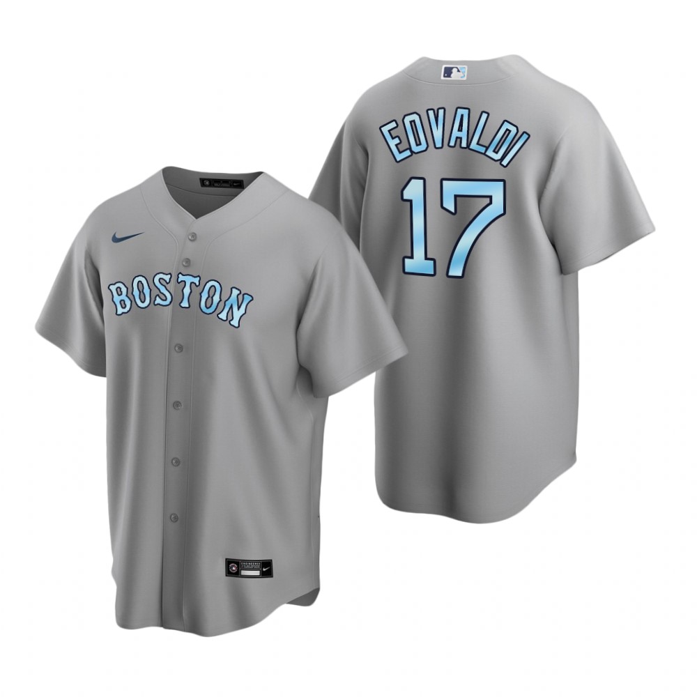 Boston Red Sox Nathan Eovaldi Gray 2022 Father's Day Replica Jersey Boston Red Sox Nathan Eovaldi Gray 2022 Father's Day Replica Jersey