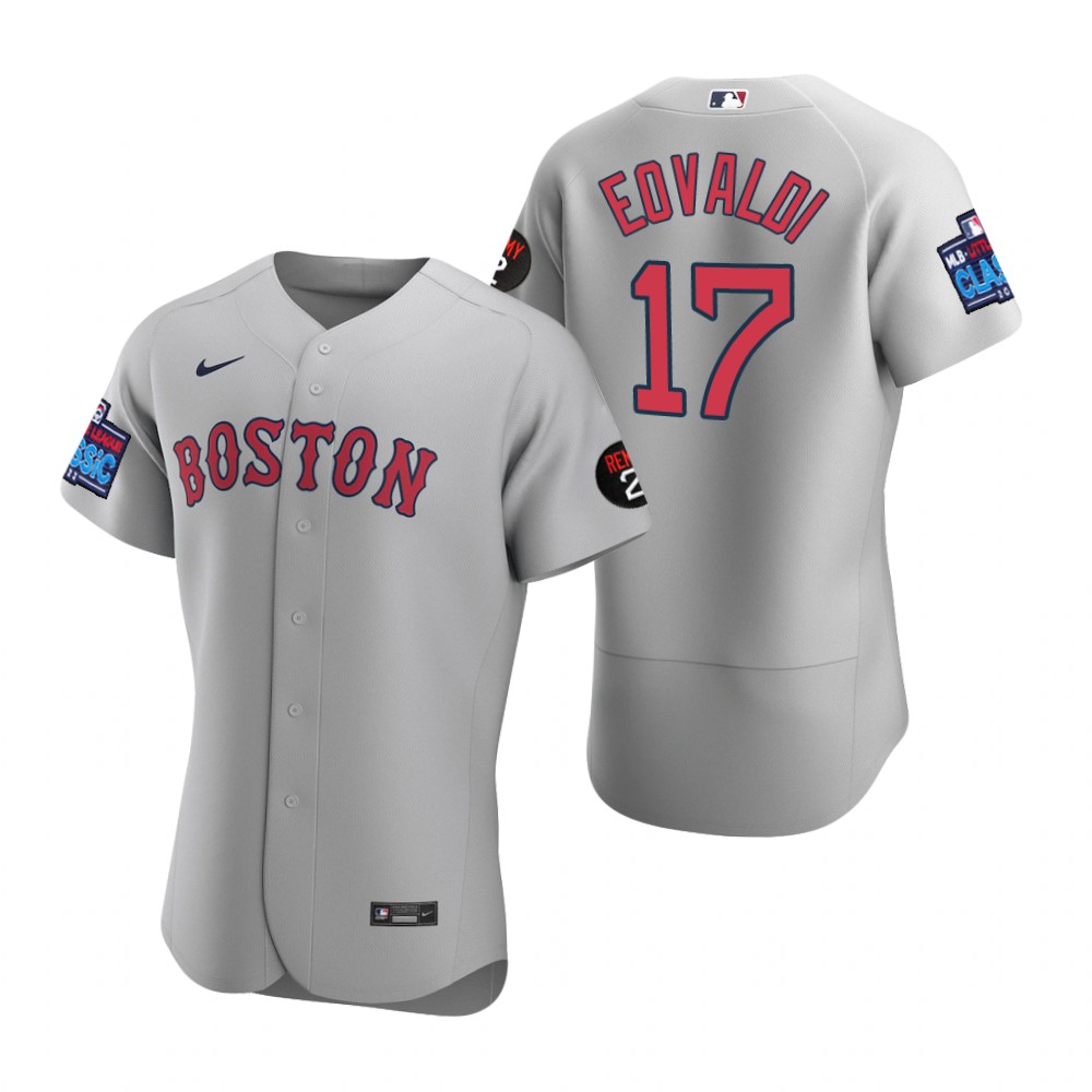 Nathan Eovaldi Boston Red Sox Gray 2022 Little League Classic Authentic Jersey
