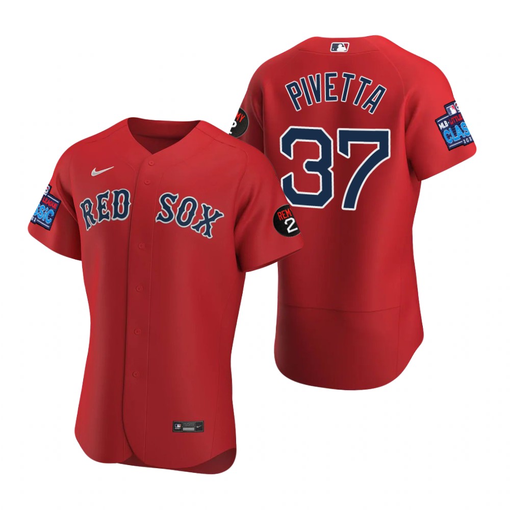 Boston Red Sox Nick Pivetta Red 2022 Little League Classic Authentic Jersey