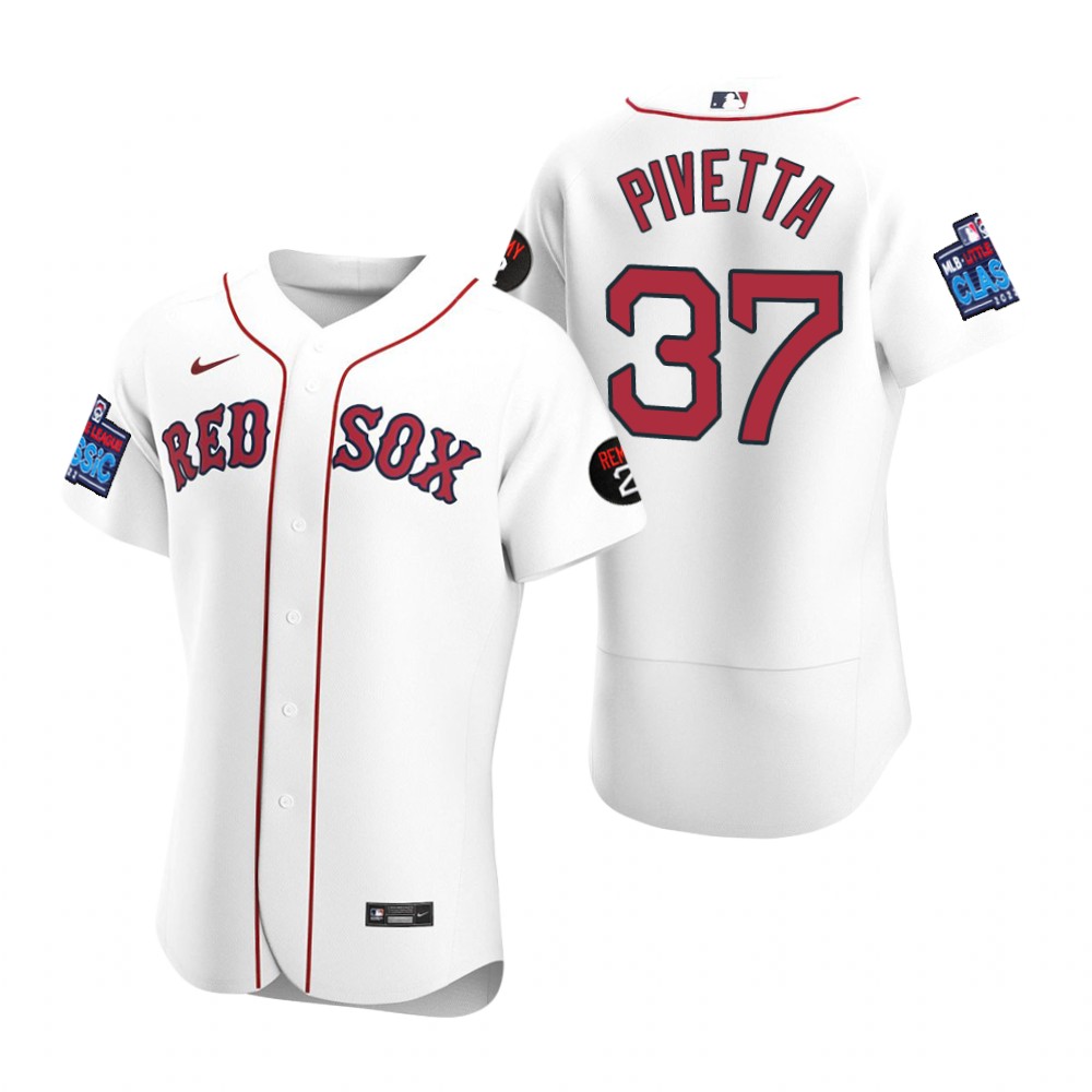 Boston Red Sox Nick Pivetta White 2022 Little League Classic Authentic Jersey Boston Red Sox Nick Pivetta White 2022 Little League Classic Authentic Jersey