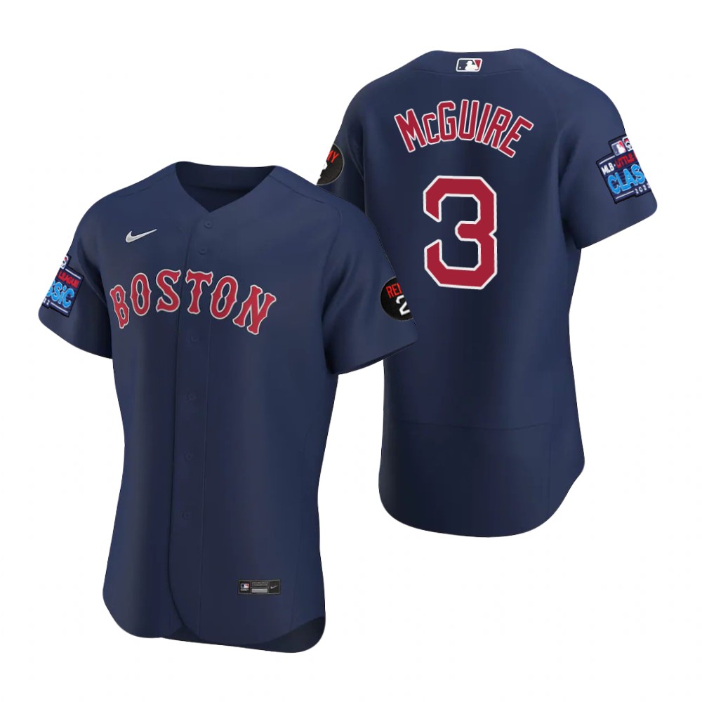 Reese McGuire Boston Red Sox Navy 2022 Little League Classic Authentic Jersey