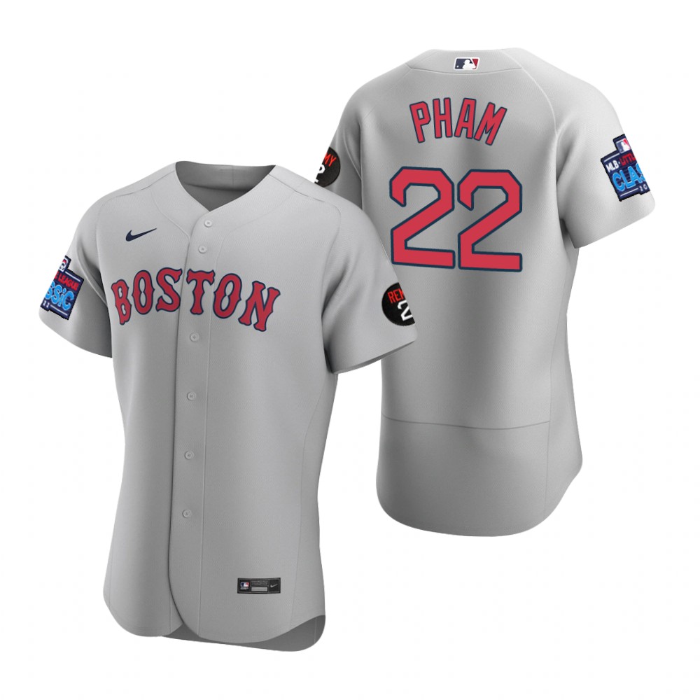 Tommy Pham Boston Red Sox Gray 2022 Little League Classic Authentic Jersey Tommy Pham Boston Red Sox Gray 2022 Little League Classic Authentic Jersey
