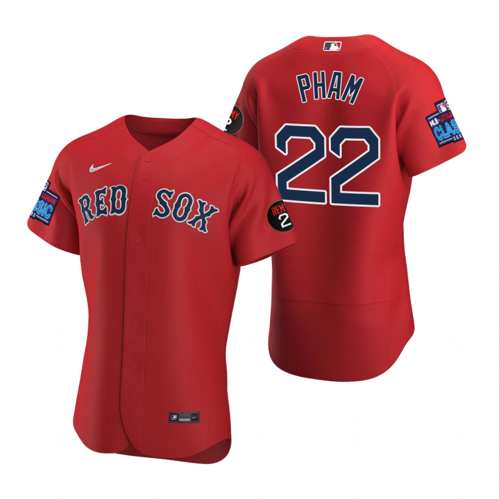 Boston Red Sox Tommy Pham Red 2022 Little League Classic Authentic Jersey