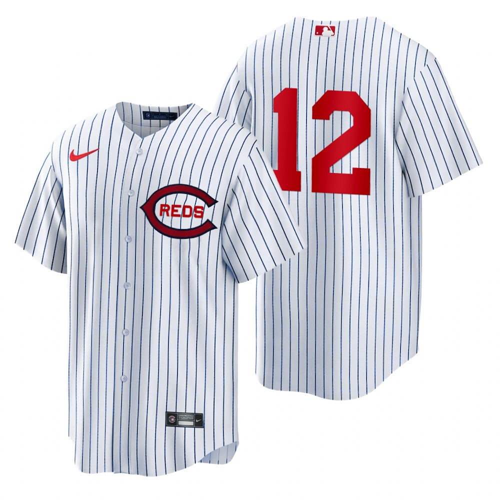 Tyler Naquin Cincinnati Reds White 2022 Field of Dreams Replica Jersey Tyler Naquin Cincinnati Reds White 2022 Field of Dreams Replica Jersey