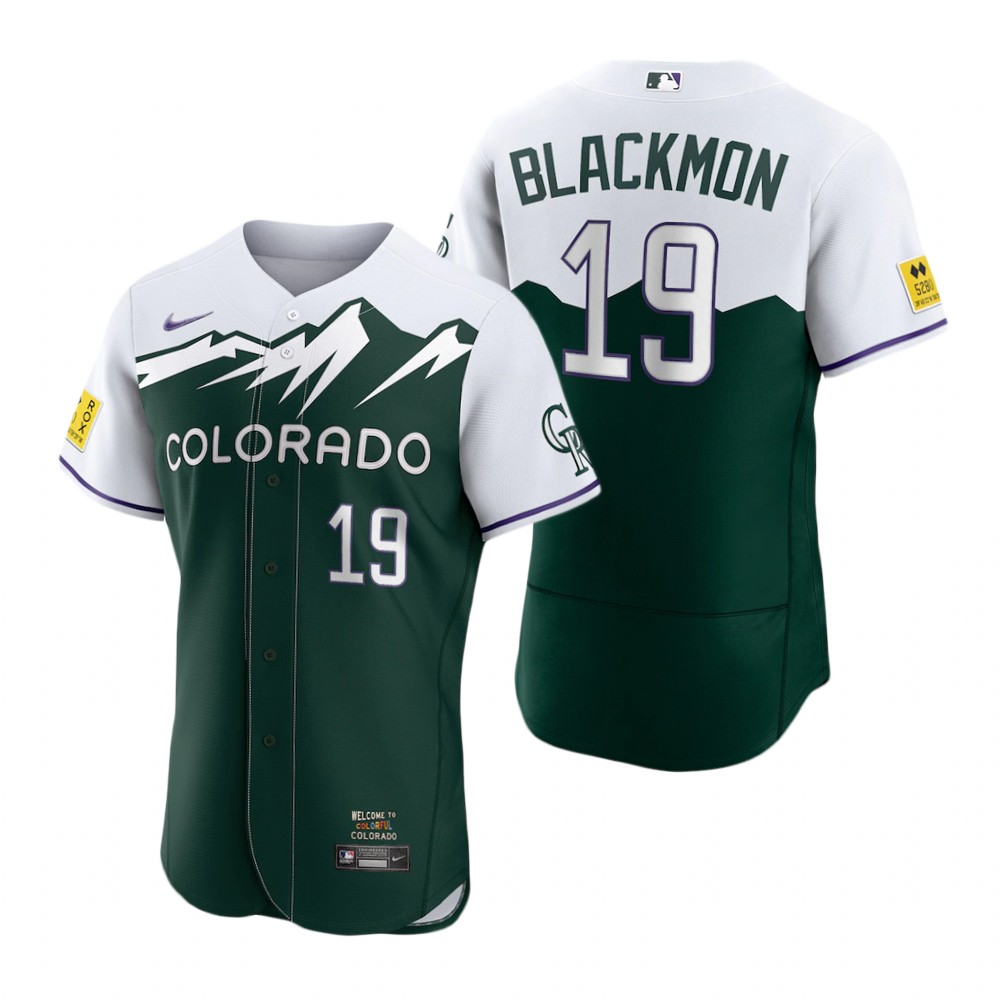 Men's Colorado Rockies Charlie Blackmon Green 2022 City Connect Authentic Jersey Men's Colorado Rockies Charlie Blackmon Green 2022 City Connect Authentic Jersey