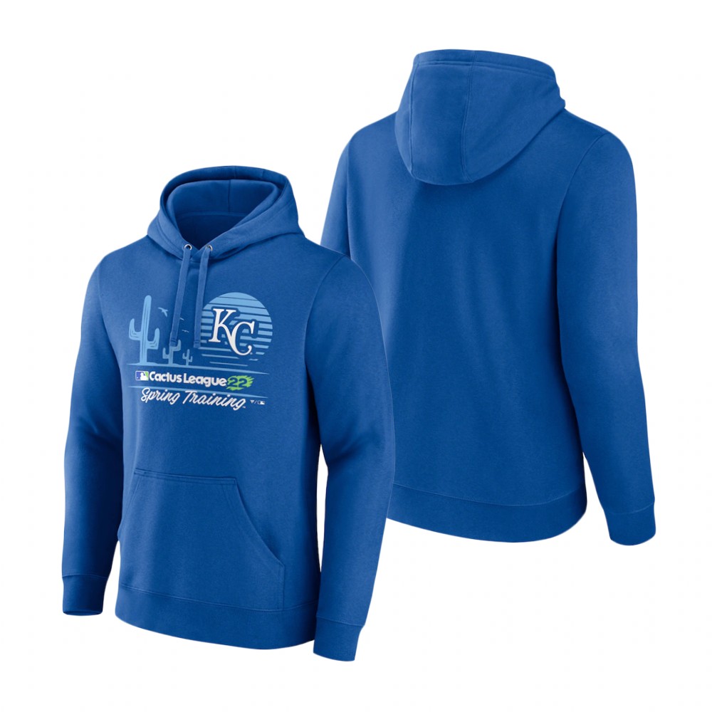 Kansas City Royals Royal 2022 MLB Spring Training Cactus Hoodie