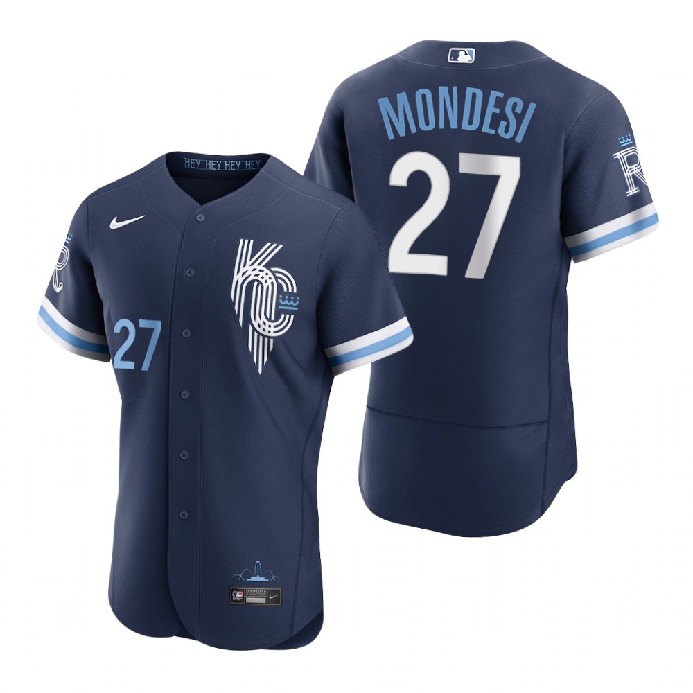 Men's Kansas City Royals Adalberto Mondesi Navy 2022 City Connect Authentic Jersey Men's Kansas City Royals Adalberto Mondesi Navy 2022 City Connect Authentic Jersey