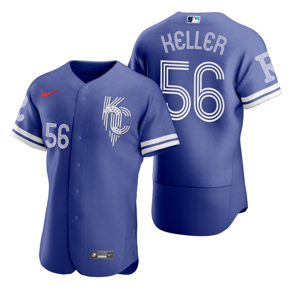 Men's Kansas City Royals Brad Keller Royal 2022 City Connect Authentic Jersey