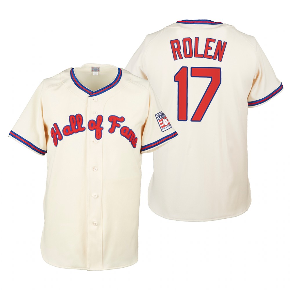 Scott Rolen Cream 2022 Hall of Fame Jersey Scott Rolen Cream 2022 Hall of Fame Jersey